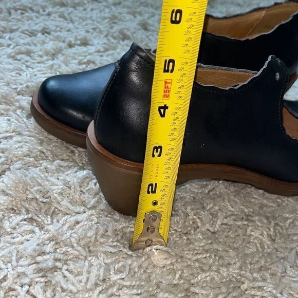 El Naturalista Aqua Iris Leather Lace-Up Mary Jane Court Shoes 38 W8 - Picture 9 of 12